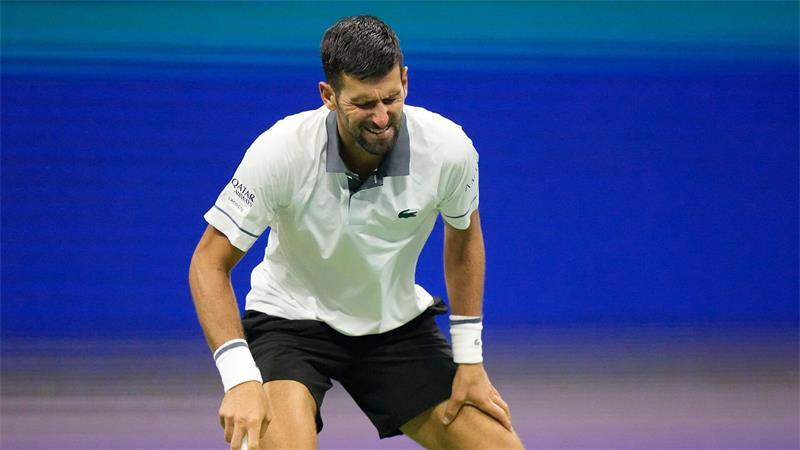 Erbrechen und Tränen: Das US-Open-Drama für Djokovic Nichts geht mehr bei Novak Djokovic.