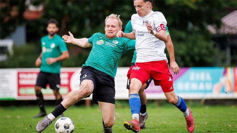 Nick Dehde schmiss sich in jeden Zweikampf.