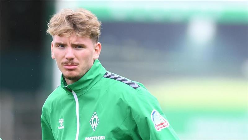 Nick Woltemade will den Werder-Durchbruch Nick Woltemade nimmt einen neuen Anlauf bei Werder Bremen. Foto: Carmen Jaspersen/dpa