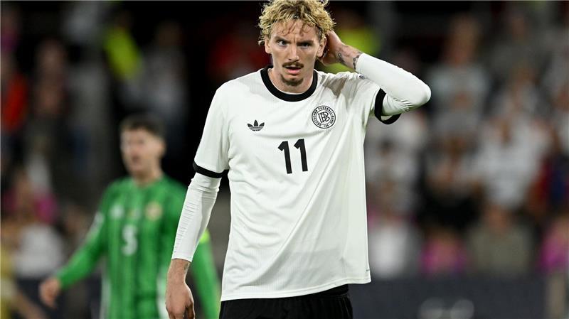 Nick Woltemade stößt mit Verspätung zum Nationalteam. (Archivfoto)