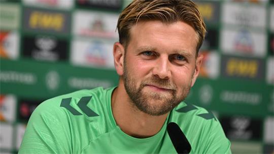 Niclas Füllkrug freut sich, wieder in Bremen zu sein.