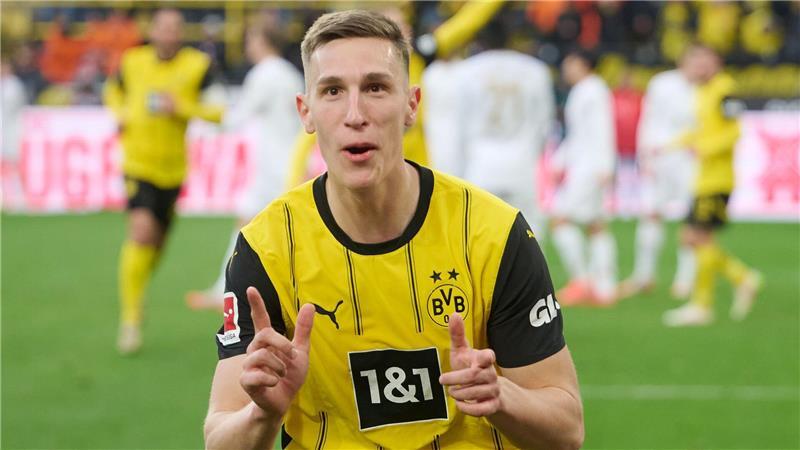 Frohe Kunde für BVB und DFB-Team: Schlotterbeck vor Comeback Nico Schlotterbeck in seinem bislang letzten Spiel für den BVB Ende März.