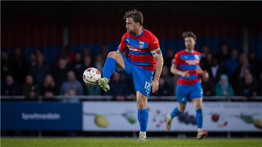 Nico von der Reith ist gegen den SV Meppen im Spitzenspiel etwa 9,5 Kilometer gelaufen.