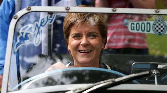 Nicola Sturgeon hat ihre Komfortzone verlassen.