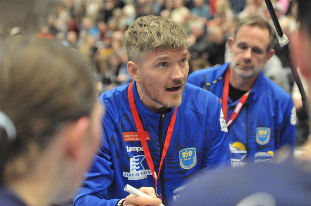 Nicolaj Andersson gibt Anweisungen