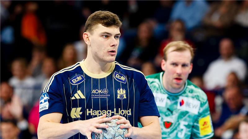 Nicolaj Jörgensen und der HSV Hamburg hatten die MT Melsungen zu Gast. (Archivbild)