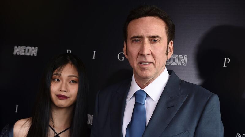 Nicolas Cage mit seiner Ehefrau Riko Shibata. (Archivbild)
