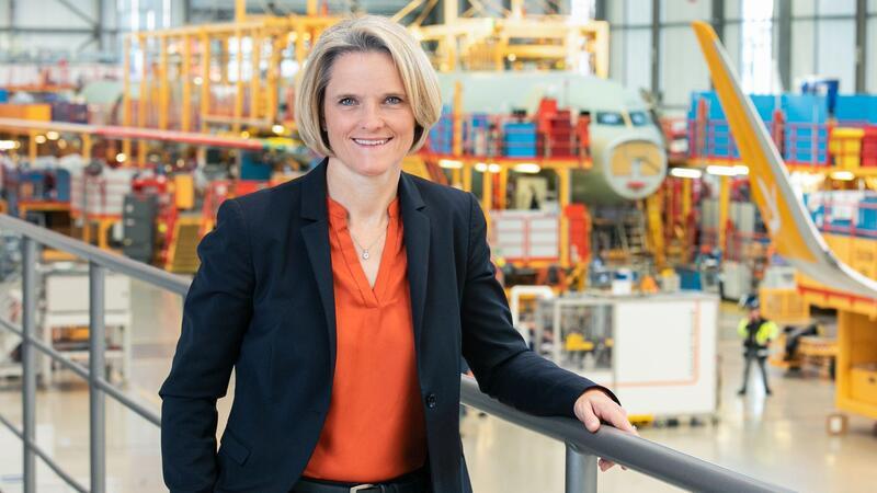 Nicole Dreyer-Langlet, Mitglied der Airbus-Geschäftsführung.
