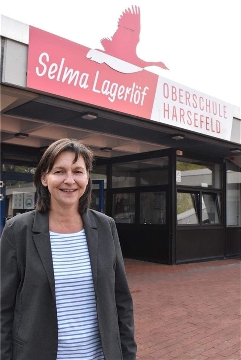 Nicole Fieger-Metag führt als neue Schulleiterin Regie an der Selma Lagerlöf Oberschule. Foto: Weselmann