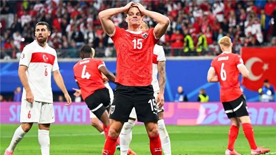 Niederlage gegen die Türkei: Achtelfinal-Aus für Österreich.