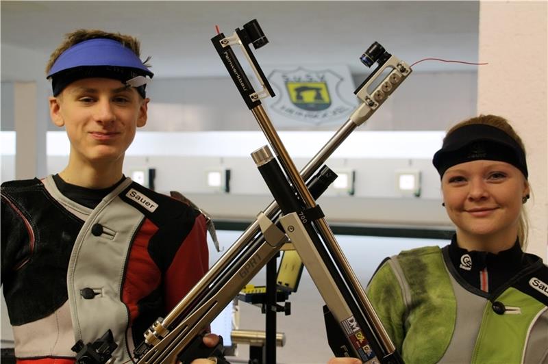 Niklas Breuer und Chantal Kück sind die sportlichen Aushängeschilder des SuSV Heinbockel. Foto: SuSV Heinbockel/Harald Widera