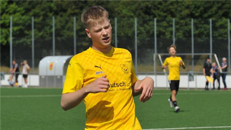 Niklas Greifenberg ärgert sich über eine vergebene Chance.