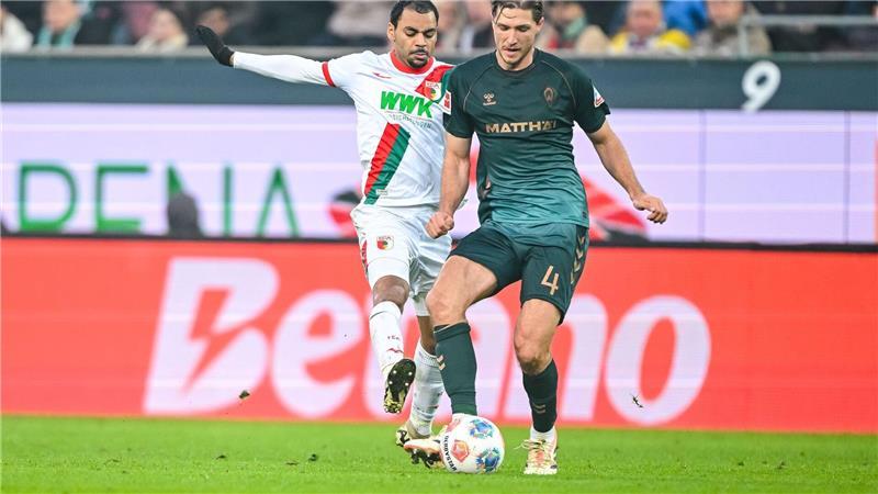 Niklas Stark könnte Werder Bremen gegen Bayern München wieder zur Verfügung stehen. (Archivbild)