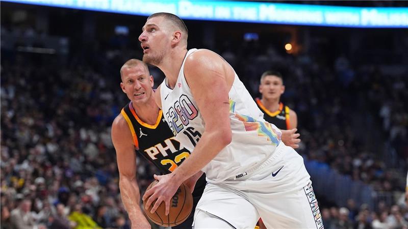 31, 21, 22: Jokic schreibt Basketball-Geschichte Nikola Jokic ragt heraus.