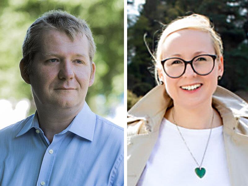 Bewerber-Rekord: Im Kreis Harburg wird es spannend Nino Ruschmeyer und Nadja Weippert.
