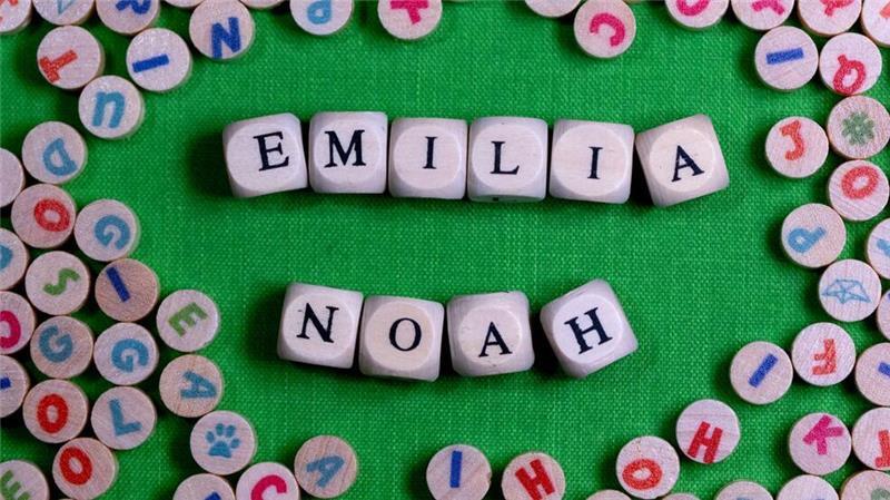 Emilia und Noah bleiben Dauerbrenner bei den Vornamen Noah und Emilia sind die beliebtesten Erstnamen in Deutschland. Beide Namen verteidigen zum dritten Mal ihre Spitzenposition.