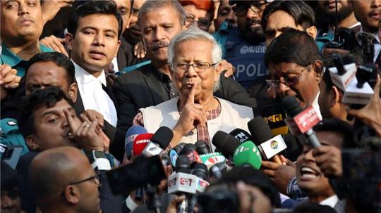 Nobelpreisträger Muhammad Yunus ist international anerkannt. (Archivbild)