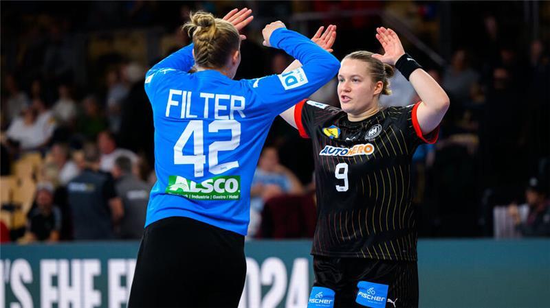 Noch zwei unumstrittene Ex-BSVerinnen im DHB-Team: Katharina Filter und Lisa Antl.