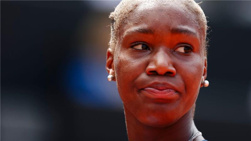 Historischer Tiefpunkt: Tennis-Frauen nur noch drittklassig Noma Noha Akugue war die Einzige, die in Portugal überzeugen konnte. (Archivbild)