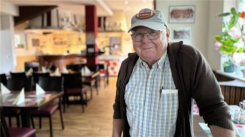 Norbert Meusel ist froh, dass die Verhältnisse geklärt sind und der Fortbestand der Gaststätte Güldenstern Casino auf der Camper Höhe gesichert ist.
