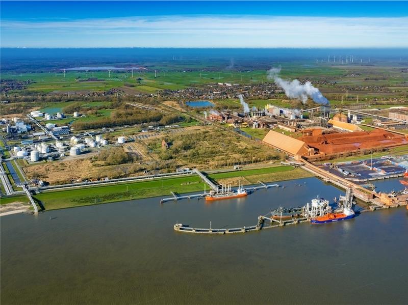 Nord-Ausbau und LNG-Terminal: der Stader Seehafen .