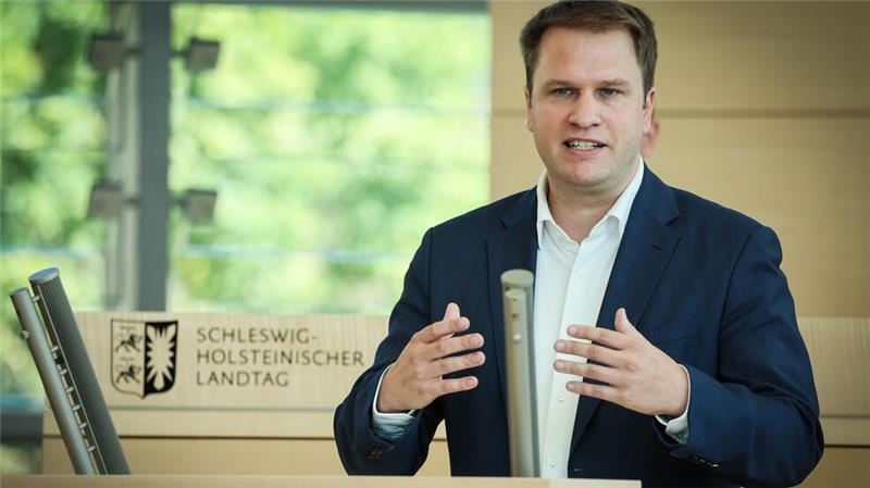 Vogt weiter Fraktionschef der FDP im Landtag Nord-FDP-Chef Christopher Vogt steht weiter auch an der Spitze der Landtagsfraktion. (Archivbild)