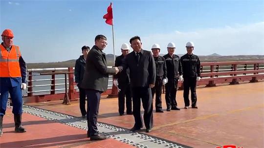 Nordkorea und Russland sind jetzt nach russischen Angaben auch durch eine Straßenbrücke miteinander verbunden. (Archivbild)