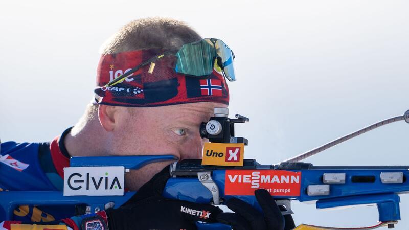 Norwegens Biathlon-Star Johannes Thingnes Bö siegte auch im Massenstart.