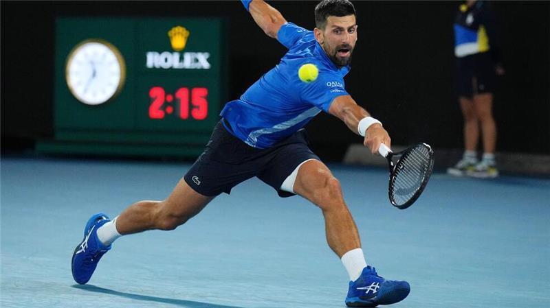 Novak Djokovic kämpfte sich trotz Verletzung ins Halbfinale gegen Alexander Zverev.