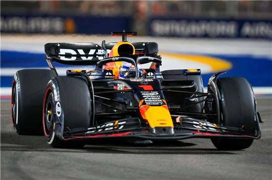 Nur Fünfter in Singapur: Formel-1-Pilot Max Verstappen.