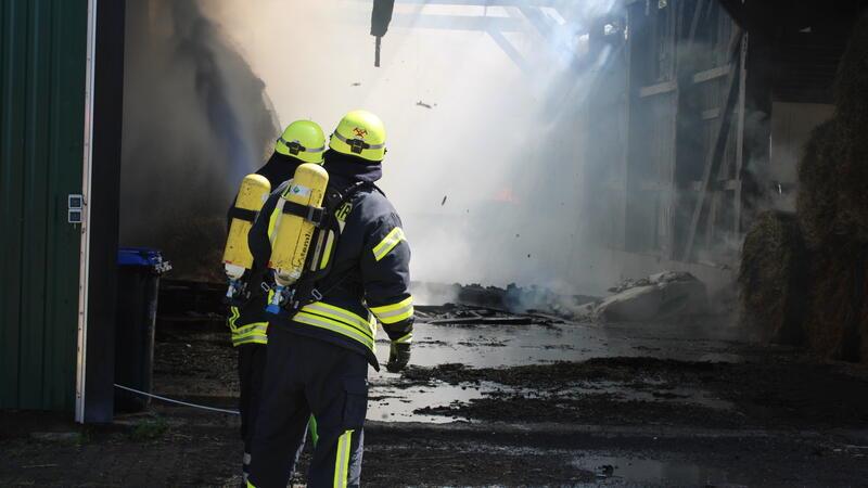 Großfeuer in Assel: 250.000 Euro Schaden nach Scheunenbrand Nur noch eine Ruine ist die Oltmannsche Scheune.