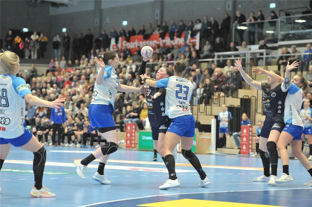 Nur schweres Durchkommen für Anika Hampel