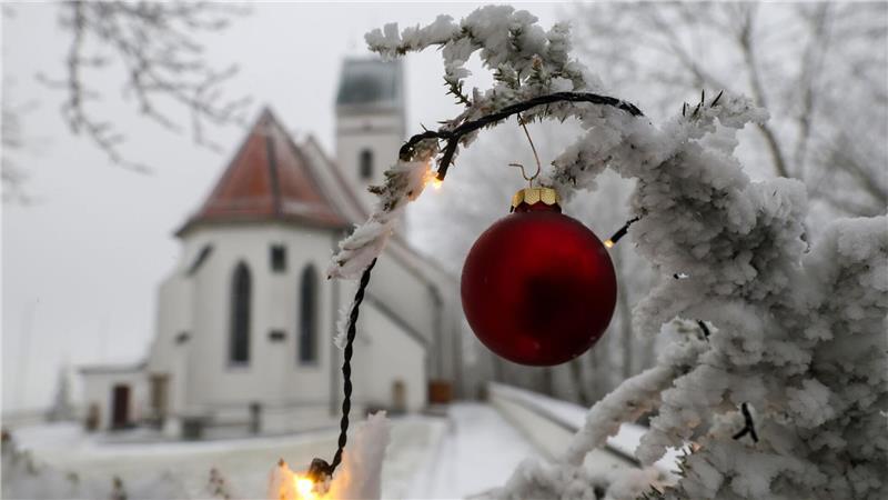 Nur wenige Menschen konnten Heiligabend im Schnee feiern. 