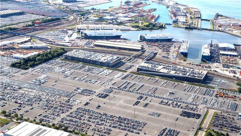 Ob das Bremerhavener Autoterminal bereits von russischen Spionage-Drohnen vermessen worden ist, ist unklar.