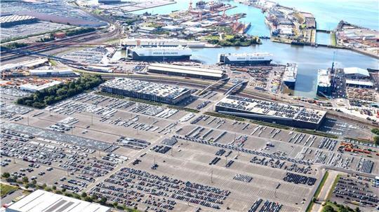 Ob das Bremerhavener Autoterminal bereits von russischen Spionage-Drohnen vermessen worden ist, ist unklar.