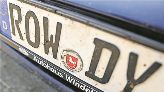 Ob der Halter dieses Fahrzeugs wirklich ein Rowdy ist, sei dahingestellt.