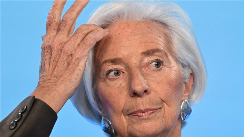 Oberstes Ziel der Euro-Währungshüter um EZB-Präsidentin Christine Lagarde ist es, die Inflation im Zaum zu halten und für einen stabilen Euro zu sorgen. (Archivbild)