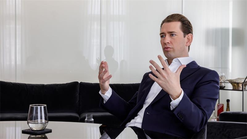Kurz als Mahner - Österreichs Ex-Kanzler wird 40 Österreichs Ex-Kanzler Sebastian Kurz wird in Medien manchmal als Comeback-Kandidat gehandelt.