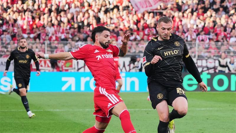 Union Berlin gelingt Befreiungsschlag: 1:0 gegen Elversberg Offensiv taten sich beide Teams schwer.