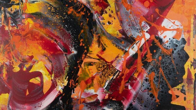 „Ohne Zwang und Pinsel“: Heidrun Marquardt stellt ihre Acylbilder aus „Ohne Zwang und Pinsel“ malt Heidrun Marquardt ihre Acylbilder: Ausstellung im Gründungs- und Innovationszentrum.
