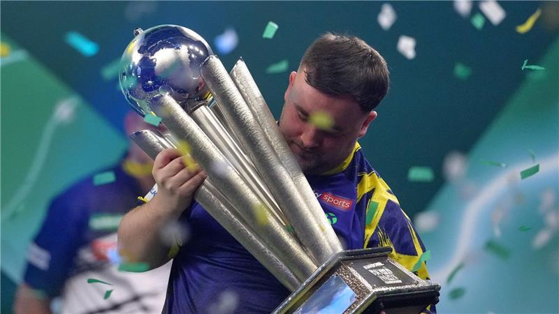 Ohne echte Gegner: Littler ist wieder Weltmeister.