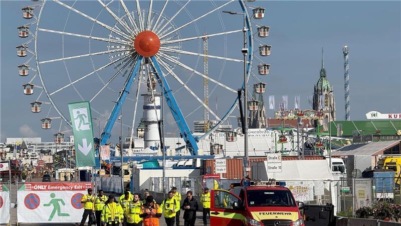 Oktoberfest in München bleibt nach Bombendrohung vorerst geschlossen.