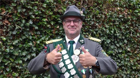 Olaf Elfers ist der neue König des Schützenvereins in Assel.