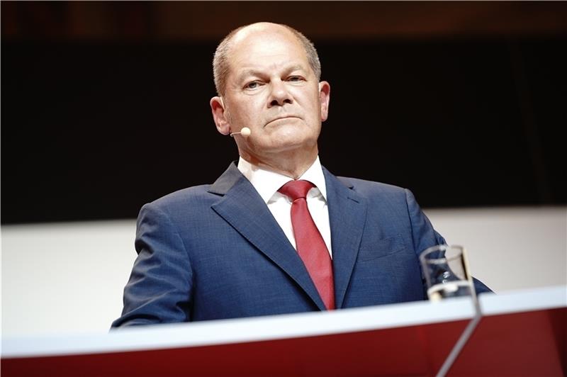 Olaf Scholz (SPD), Bundesminister der Finanzen, ist als Kanzlerkandidat für die Bundestagswahl 2021 nominiert worden. Foto: Nietfeld/dpa