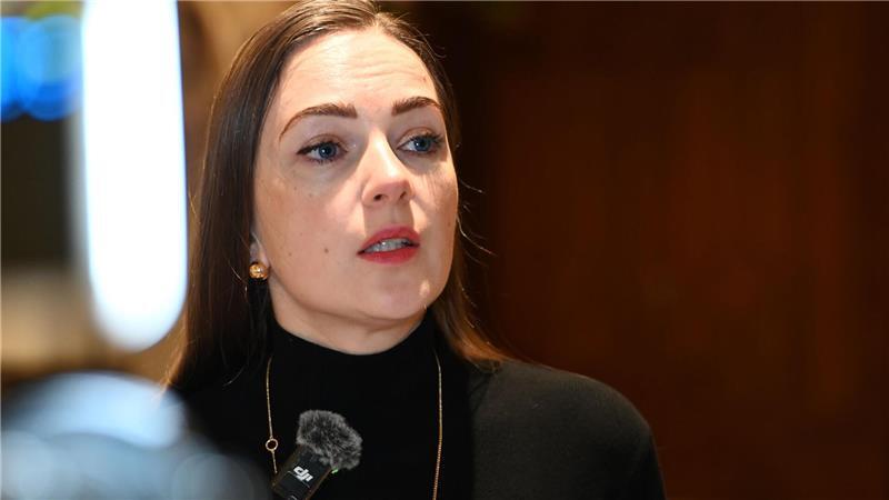 Olexandra Matwijtschuk und ihre Menschenrechtsorganisation Center for Civil Liberties haben 2022 mit Aktivisten aus Belarus und Russland den Friedensnobelpreis bekommen.