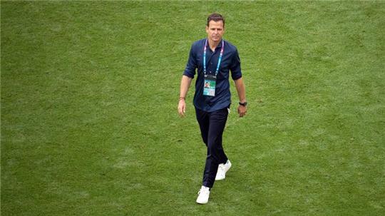 Oliver Bierhoff arbeitet inzwischen als Berater beim amerikanischen Football-Team New England Patriots.
