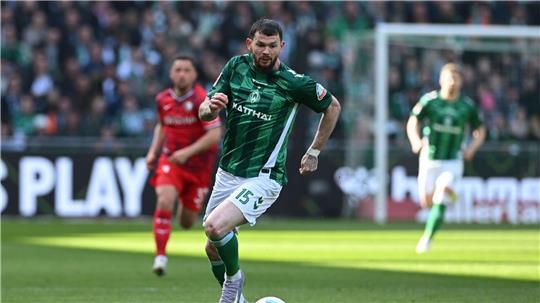 Oliver Burke steht angeblich vor einem Wechsel von Werder Bremen zu Union Berlin
