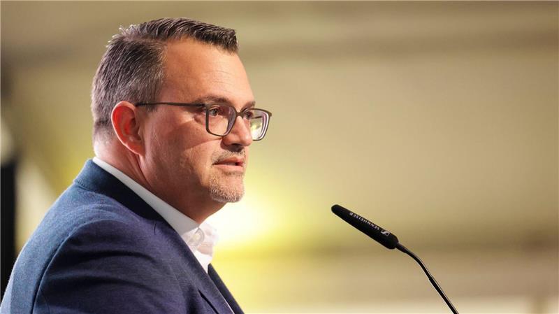 Oliver Burkhard leitet TKMS seit Mai 2022. (Archivbild) 