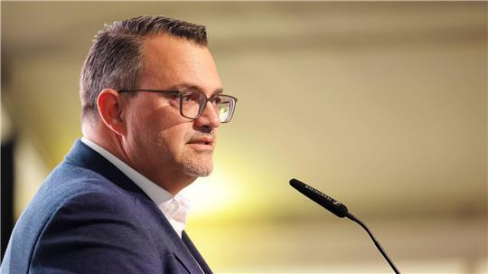 Oliver Burkhard leitet TKMS seit Mai 2022. (Archivbild) 