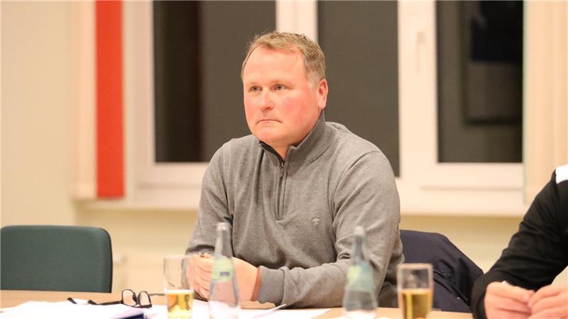 Oliver Drechsel, 1. Vorsitzender des TSV Apensen.